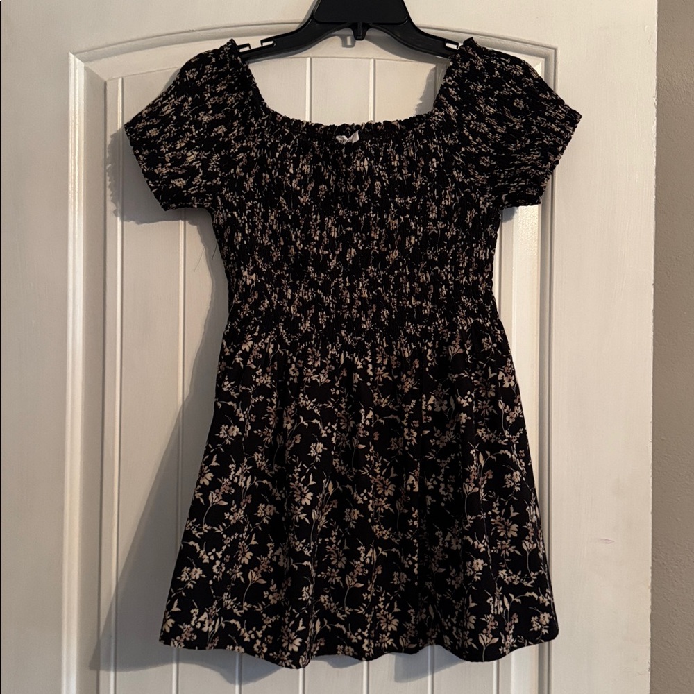 Floral Smocked Dress